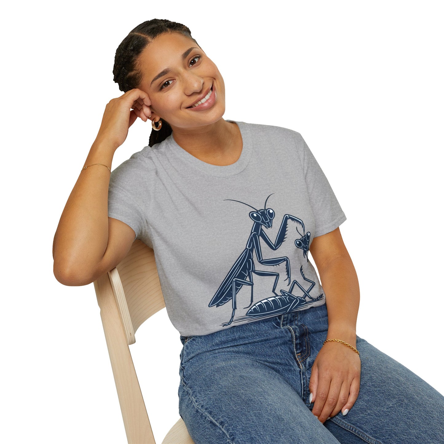 Girls Will Be Girls Praying Mantis - Unisex Adult T-shirt