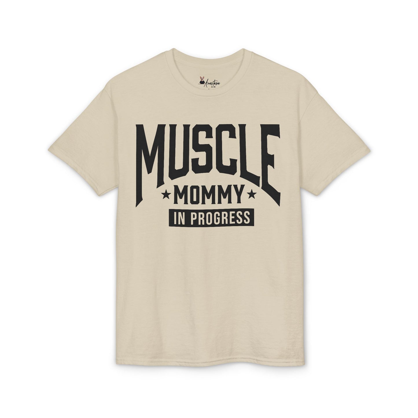 Muscle Mommy in Progress - Athletic Gym T-shirt